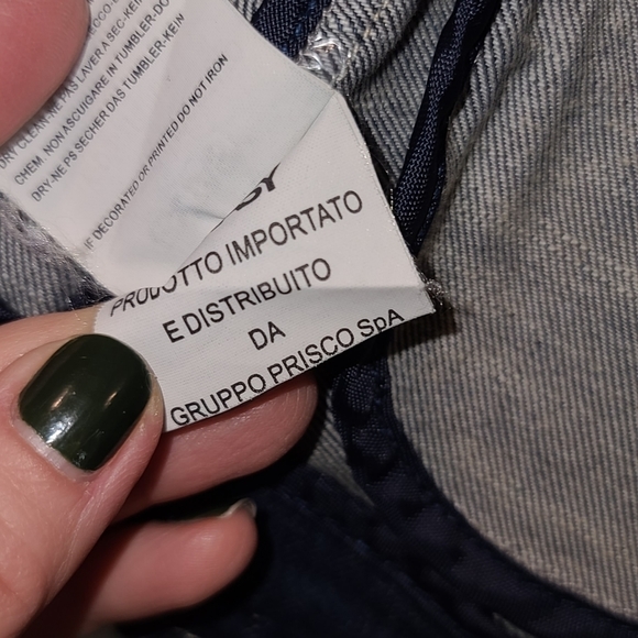 Extasy Western Denim open vest  , S - Picture 6 of 9